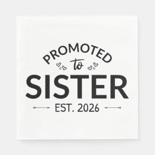 Gepromoveerd tot zuster Est. 2026 II Servet