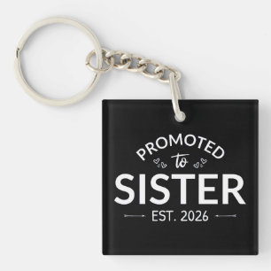 Gepromoveerd tot zuster Est. 2026 II Sleutelhanger