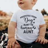 gepromoveerd van hond Tunt naar menselijke tante Romper