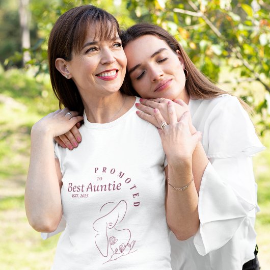 Gepromoveerd worden Tante est. xx T-Shirt