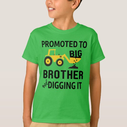 GEPROMOVEERDE BIG BROTHER TRACTOR T-SHIRT (Voorkant)