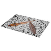 GEPROSSEERDE DULCIMERS-CUTTING BOARD SNIJPLANK (Hoek)