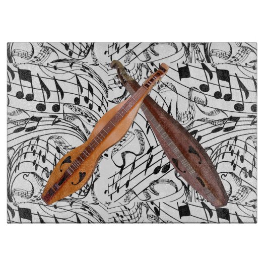 GEPROSSEERDE DULCIMERS-CUTTING BOARD SNIJPLANK (Voorkant)