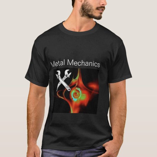 GEPROSSEERDE MECHANICS VOOR METAAL GEBRUIK, PLUMBE T-SHIRT (Voorkant)