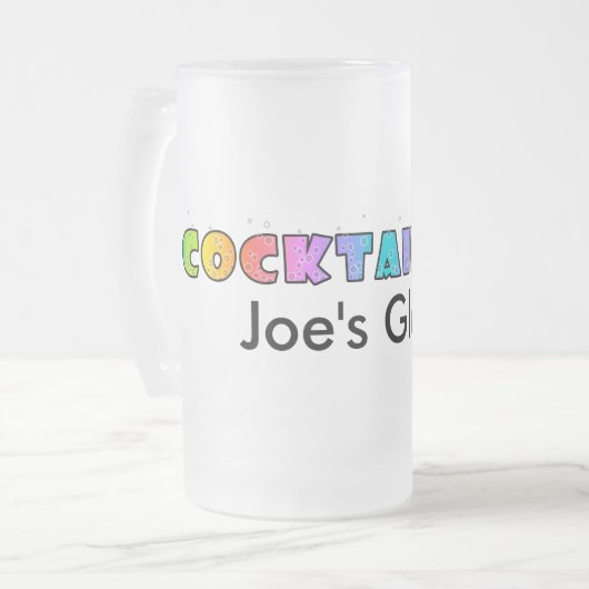 GEPROSTAD STEINS, MOKKEN - COCKTAIL UP! (Voorkant links)