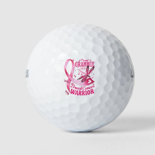 Gepruid grammie van een borstkankerwaanzin golfballen (Voorkant)