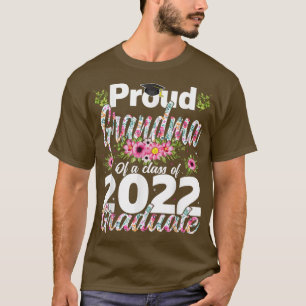 Gepruid oma van klasse 2022 Afstuderen funny Flor T-shirt