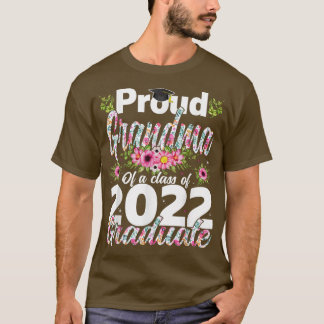 Gepruid oma van klasse 2022 Afstuderen funny Flor T-shirt