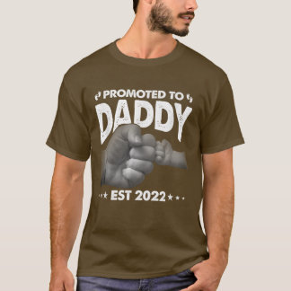 Gepruikt naar papa 2022 grappig cadeau voor nieuwe t-shirt