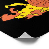 Gepruikte pompoen poster (Hoek)