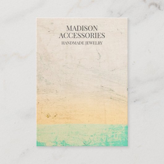 Geptextureerde aangepaste bedrijfskaarten visitekaartje (Voorkant)