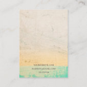 Geptextureerde aangepaste bedrijfskaarten visitekaartje (Achterkant)