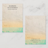 Geptextureerde aangepaste bedrijfskaarten visitekaartje (Voorkant / Achterkant)