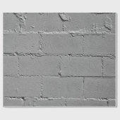 Geptextureerde grote betonblokwand cadeaupapier (Vlak)