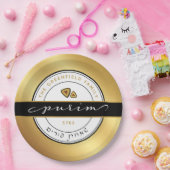 GEPUBLICEERD GESCHIED Script Purim Bord met Gold (Feest)