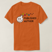 GEPUBLICEERDE AUTEUR 1 T-SHIRT (Design voorkant)