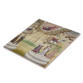 Gepulden voor de Gods for the Liberation of Greece Tegeltje (Zijkant)