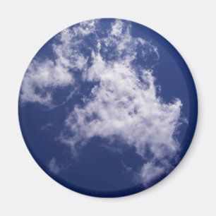 Gepulpte katoenwolken Magnet