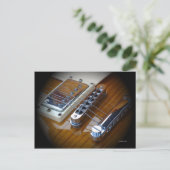 Gepulverd gewicht briefkaart (Staand voorkant)