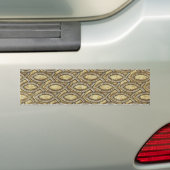 GEPUSILISEERDE JESUS FISH BUMPERSTICKER (Op auto)