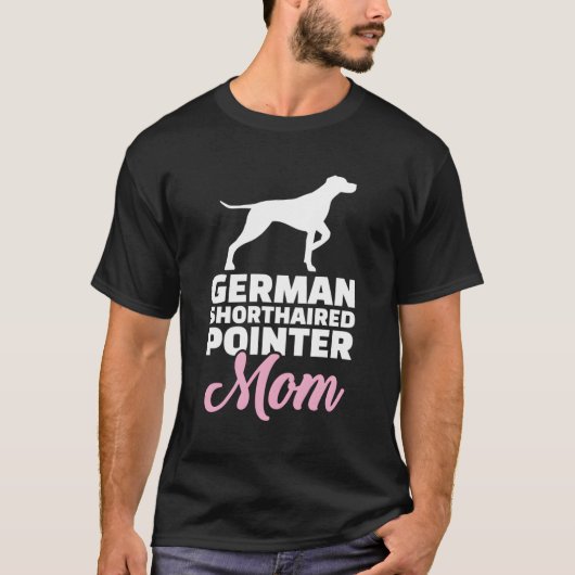 Ger kortharige aanwijzer mam t-shirt (Voorkant)