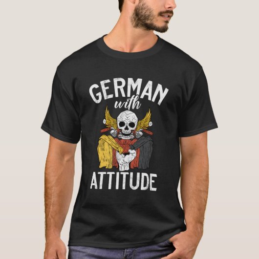 Ger met Attitude Ger T-shirt (Voorkant)