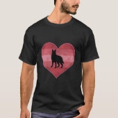 Ger Shepherd Day He Love T-shirt (Voorkant)