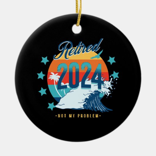 Geraadpleegd op 2024 keramisch ornament (Voorkant)