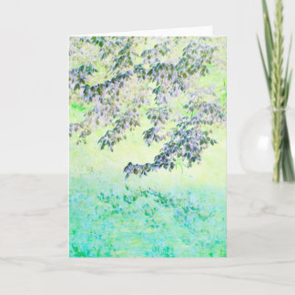 "Geraakt door de Lente" - Kaart