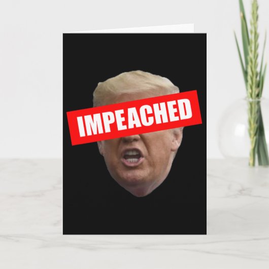 Geraakte Trump 45 3e president Kaart (Voorkant)