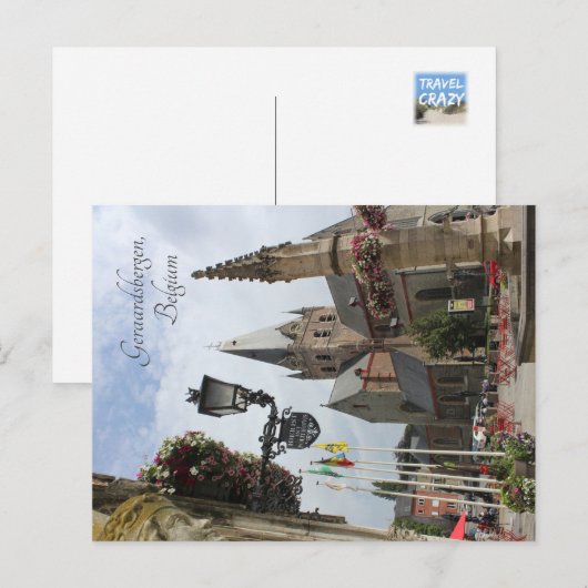 Geraardsbergen, East Flanders, België Briefkaart (Voorkant / Achterkant)