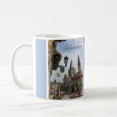 Geraardsbergen, Oost-Vlaanderen, België Souvenir Koffiemok (Links)