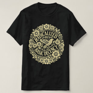 Geradicaliseerd door basisdecentie Vintage vogel & T-shirt