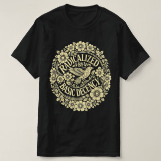 Geradicaliseerd door basisdecentie Vintage vogel & T-shirt