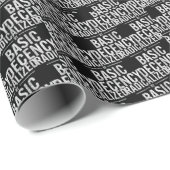 Geradicaliseerd door basisfatsoen Grappig Cadeaupapier (Rol Hoek)