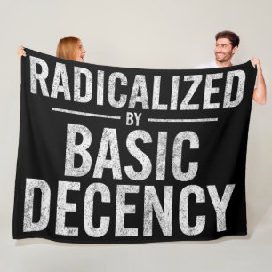 Geradicaliseerd door basisfatsoen Grappig Fleece Deken