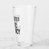 Geradicaliseerd door basisfatsoen Grappig Glas (Links)