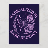 Geradicaliseerd door fatsoen feestdagenkaart (Voorkant)