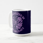 Geradicaliseerd door fatsoen koffiemok (Voorkant links)