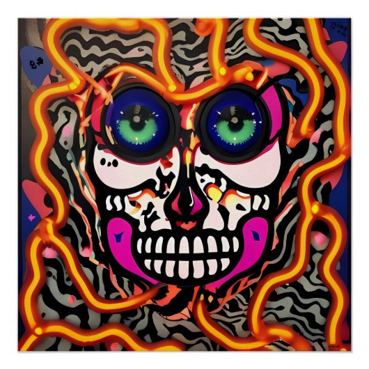 Gerafeld, gefrituurd en vers gestorven perfect poster (Voorkant)