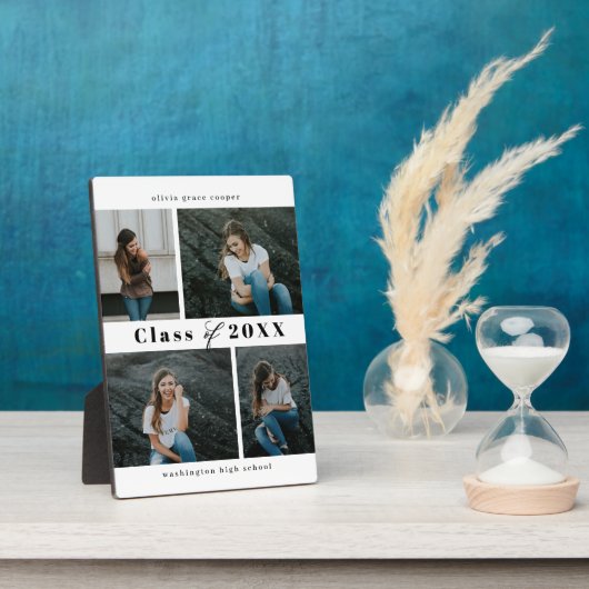 Geraffineerd Afstuderen voor collage EDITABLE KLEU Fotoplaat (Zijkant)