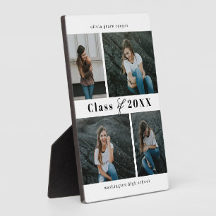 Geraffineerd Afstuderen voor collage EDITABLE KLEU Fotoplaat