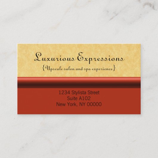 Geraffineerd Pro-Visitekaartje, Red Berry Visitekaartje (Voorkant)