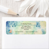 Geraffineerd retouradreslabel - Cambrian Cool Etiket (Insitu)