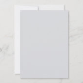 Geraffineerd | Soft Grey Post-Wedding Brunch Kaart (Achterkant)