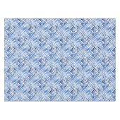 geraffineerd, tartan, gebrand, klassiek, blauw, wi tafelkleed (Voorkant (Horizontaal))