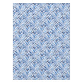 geraffineerd, tartan, gebrand, klassiek, blauw, wi tafelkleed (Voorkant)
