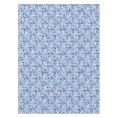 geraffineerd, tartan, gebrand, klassiek, blauw, wi tafelkleed (Voorkant)