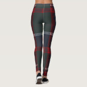 Geraffineerd tartan-ontwerp leggings (Achterkant)