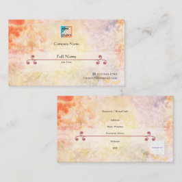 Geraffineerd Visitekaartje met QR - Cambrian Hot